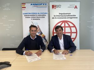 Lee más sobre el artículo ANMOPYC y Aragón Exterior colaborarán en varias actividades para fomentar la internacionalización de los fabricantes de maquinaria de construcción