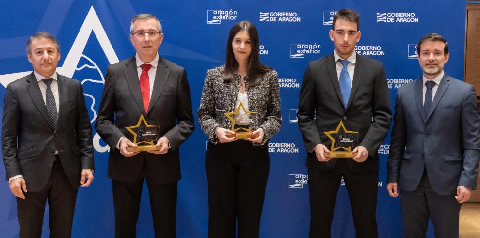 En este momento estás viendo Aragón Exterior reconoce la labor exportadora de tres empresas en sus galardones de 2024